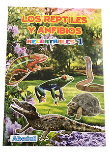 animales domésticos domesticos granja pintar colorear dibujar ediciones abedul recortables reptiles anfibios